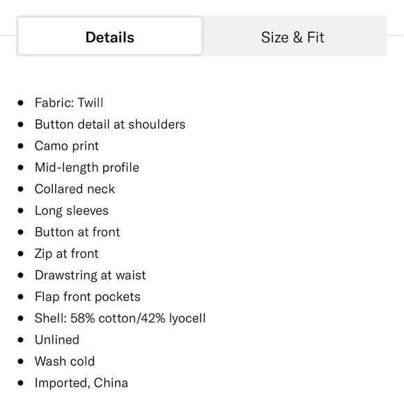 DL1961 Beekman Military Jacket Camo Print XS - Picture 2 of 12